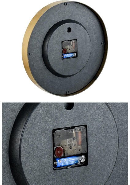 Dekoratif Beyaz Kadran Küçük Rakamlı Duvar Saati 29.5 cm indirimleri