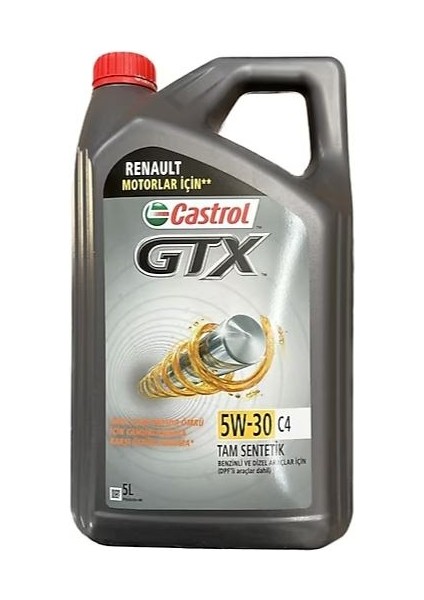 Gtx 5W30 5 Litre Partiküllü Motor Yağı