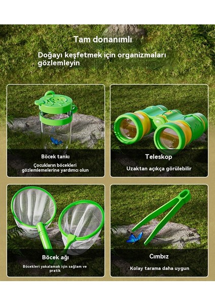 Çocuklar Açık Böcek Gözlem Yakalama Macera Oyuncak (Yurt Dışından) fırsatları