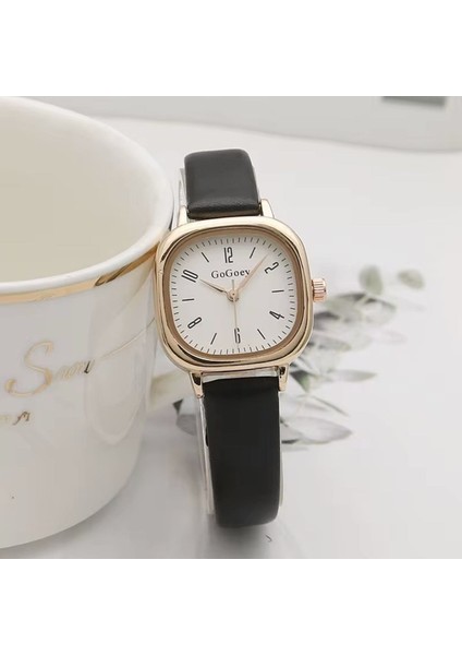 Siyah Yuma Vintage Retro Saat
