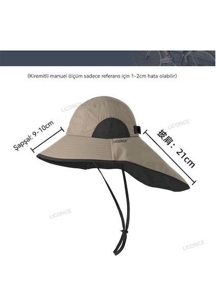 Açık Bisiklet Yaz Güneş Koruyucu Güneş Şapkası (Yurt Dışından) fırsatları