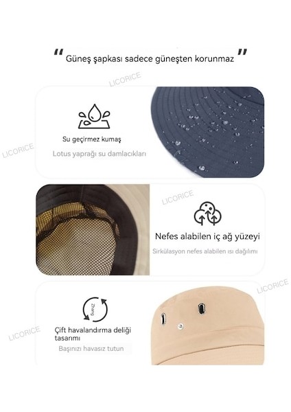 Dış Mekan Güneş Koruma Güneş Şapkası (Yurt Dışından) fırsatları