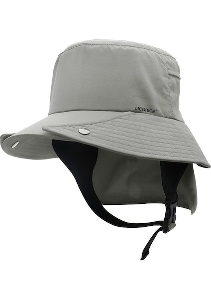 Açık Hava Güneş Şapkası UPF50 Büyük Siperlikli Çıkarılabilir Kova Şapka (Yurt Dışından)