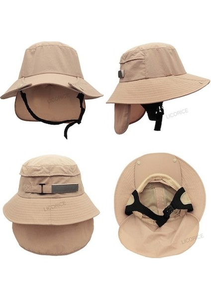 Açık Hava Güneş Şapkası UPF50 Büyük Siperlikli Çıkarılabilir Kova Şapka (Yurt Dışından) fırsatları