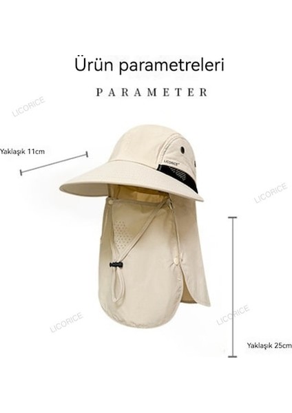 Tam Yüz Güneş Koruyucu Uv Balıkçı Şapkası (Yurt Dışından) fırsatları