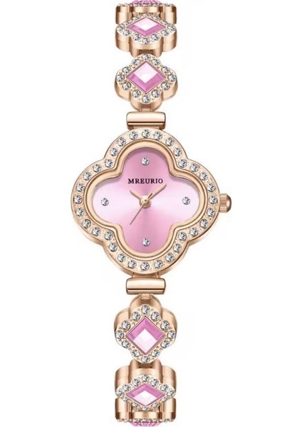 Pembe Yamira Vintage Retro Saat