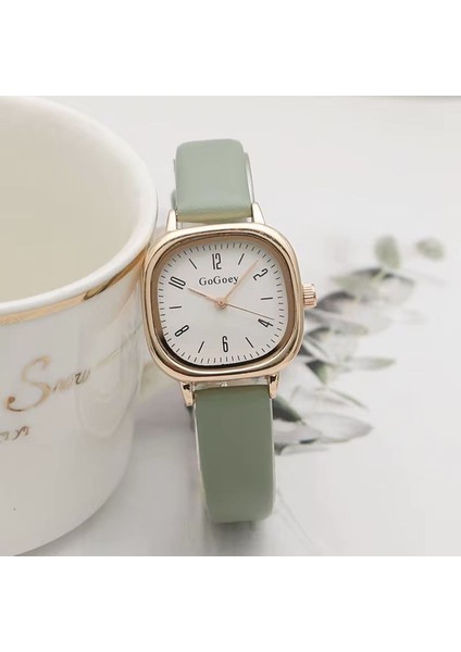 Yeşil Yuma Vintage Retro Saat