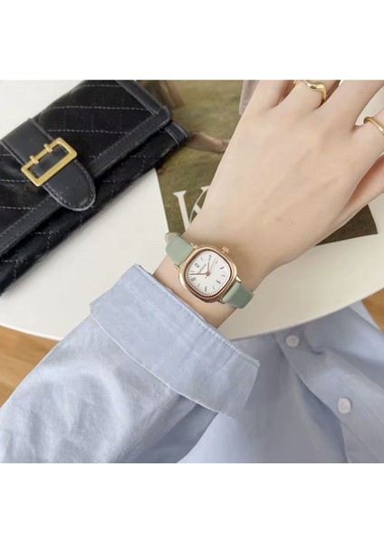 Yeşil Yuma Vintage Retro Saat