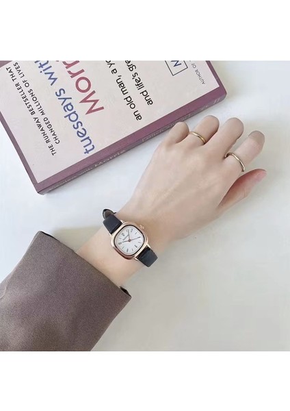 Siyah Yuma Vintage Retro Saat modelleri