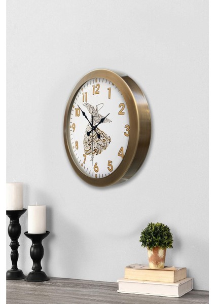 Hediyelik 36 cm Eskitme Metal Mevlana Duvar Saati fiyatları