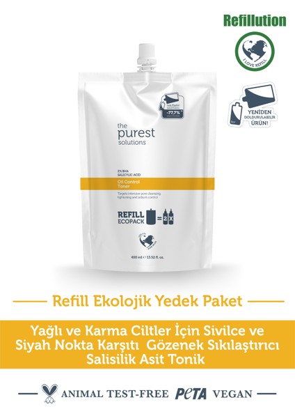 The Purest Solution - Oil Control Toner Refıll