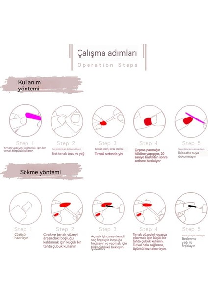 3D Giyme Zırh Fransız Y2K Pun Stili Tırnak Bitmiş Ürün (Yurt Dışından) indirimleri