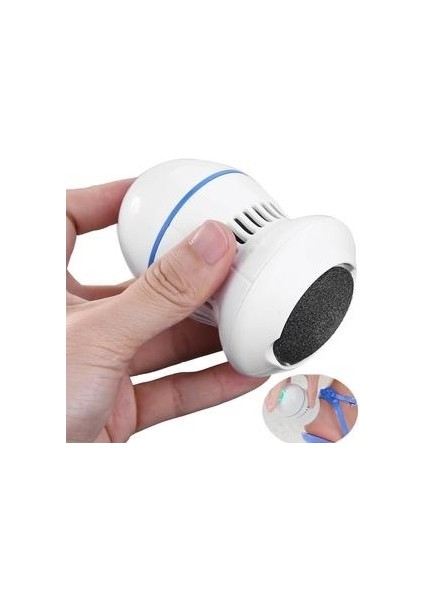 Elektrikli Ayak Dosyası Öğütücü Ölü Cilt Ayak Pedikür Araçları Için Sökücü Ayak Bakımı Ayak Taşlama Makinesi ile 2 Taşlama Kafası | Ayak Rasps (Mavi) (Yurt Dışından)