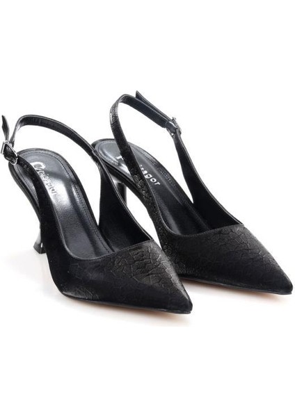 PS-32140 7 cm Topuklu Kadın Stiletto Abiye Ayakkabı
