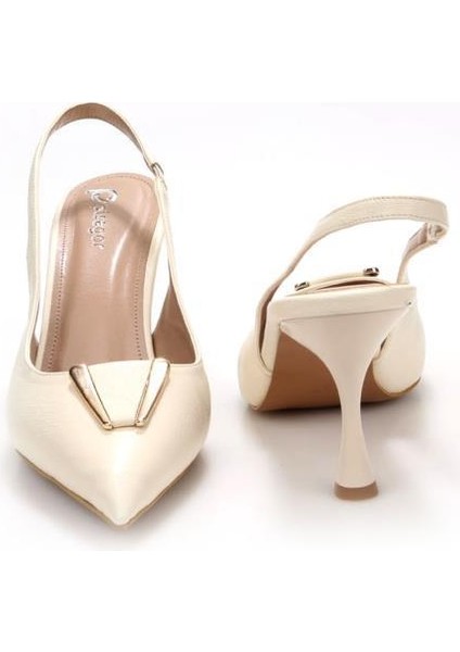 PS-32130 7 cm Topuklu Kadın Stiletto Abiye Ayakkabı