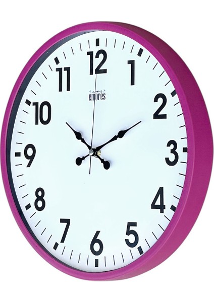 37 cm Dekoratif Gerçek Cam Sessiz Mekanizma Duvar Saati indirimleri