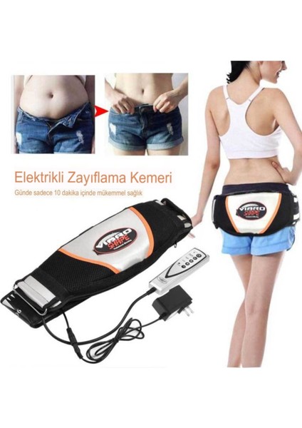 Vibro Shape Masaj Cihazı Çift Motorlu Isıtmalı Isıtmalı Titreşimli Kemeri indirimleri