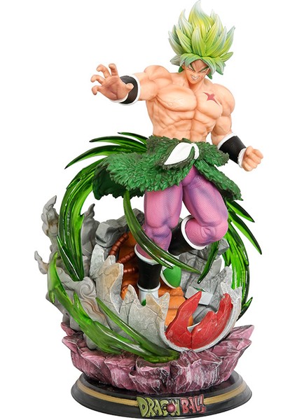 Yedi Dragon Ball Broli Saiyan Bloodline Uyanış Gelgit Oyun El-Do Modeli Süsler Heykel Hediye (Yurt Dışından)