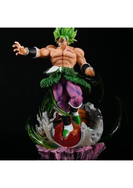 Yedi Dragon Ball Broli Saiyan Bloodline Uyanış Gelgit Oyun El-Do Modeli Süsler Heykel Hediye (Yurt Dışından)