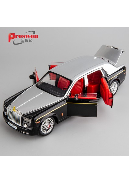 Rolls-Royce Alaşımlı Araba Modeli Simülasyon Araba Modeli Süsler Koleksiyon Hediyeler (Yurt Dışından)