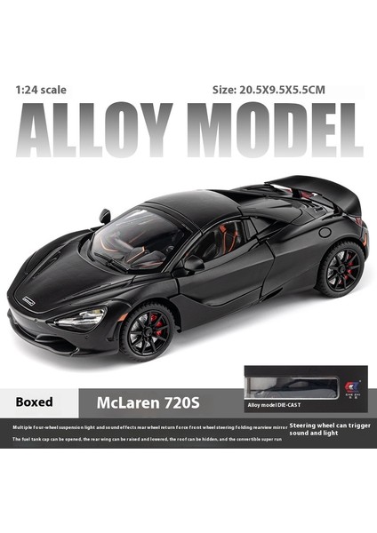 Mclaren Supercar Oyuncak Alaşımlı Araba Modeli Koleksiyon Süsleri (Yurt Dışından)