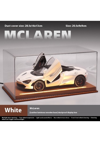 Mclaren Supercar Oyuncak Alaşımlı Araba Modeli Koleksiyon Süsleri (Yurt Dışından)