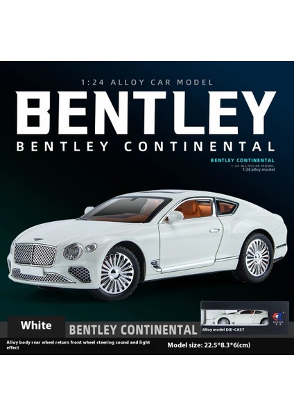 Bentley Alaşımlı Model Araba Ses ve Işık Bumerang Araba Koleksiyon Süsleri (Yurt Dışından)