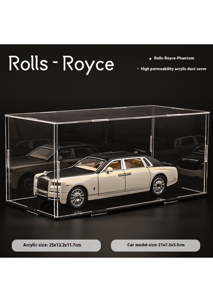 Rolls Royce Alaşımlı Yüksek Simülasyon Araba Modeli Koleksiyon Süsleri (Yurt Dışından)