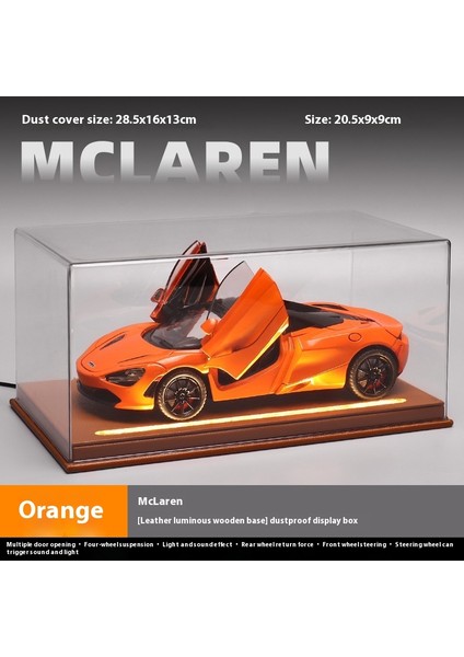Mclaren Supercar Oyuncak Alaşımlı Araba Modeli Koleksiyon Süsleri (Yurt Dışından)