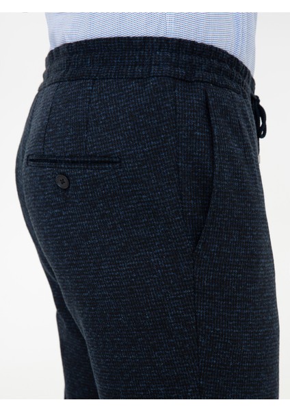 Erkek Lacivert Ex. Slim Fit Kumaş Pantolon 50240416-VR033