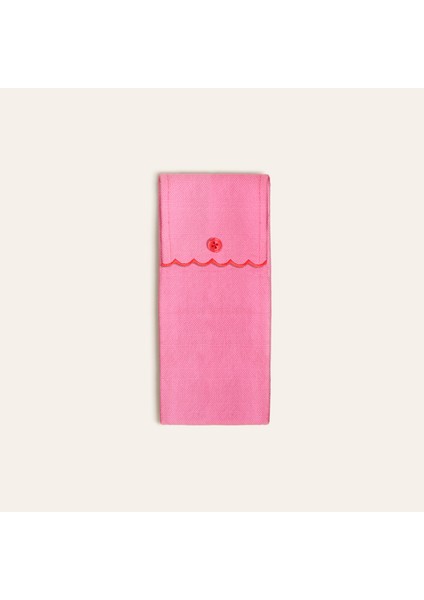 Nilüfer Dijital Baskılı Nakışlı Pamuk Peçete Halkası 6X18 cm Renkli indirimleri