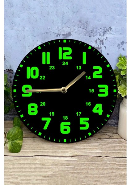 Sessiz Yuvarlak Ahşap Duvar Saati, Kuvars Hareketli 3D Görünümlü 2d Saat Sdw Serisi modelleri