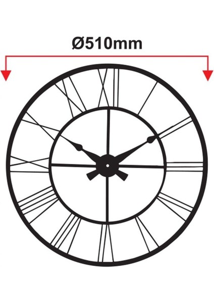 Güneş Saatçilik Galaxy Metal Kasa Duvar Saati fiyatları