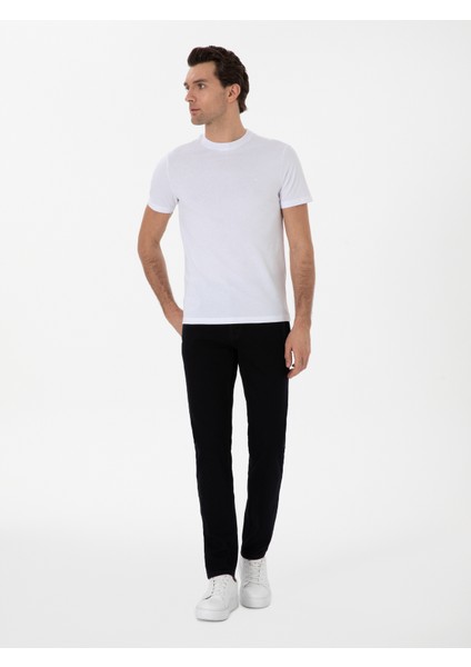 Erkek Siyah Slim Fit Pamuk Karışımlı Jean Pantolon 50310510-VR046 modelleri