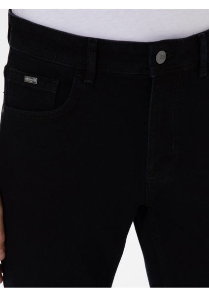 Erkek Siyah Slim Fit Pamuk Karışımlı Jean Pantolon 50310510-VR046 indirimleri