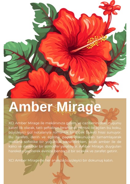 Xcı Amber Mirage 150 ml Çubuklu Ortam Kokusu modelleri