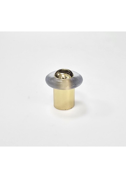 Yer Tamponu 5 Adet - Silikonlu Kapı Tamponu - Kapı Stoperi - Sarı 35 mm - 5 Adet