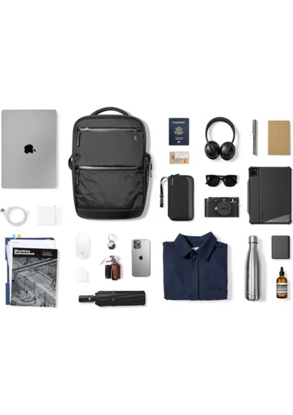 TH3E1D1 - T73M1D1 15.6'' Siyah TechPack - T73 X-Pac Notebook Çantası