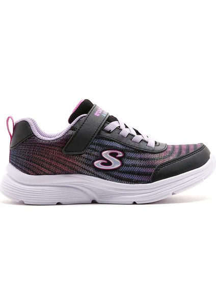 Wavy Lites Çocuk Siyah Sneaker Ayakkabı 303393L Bkmt