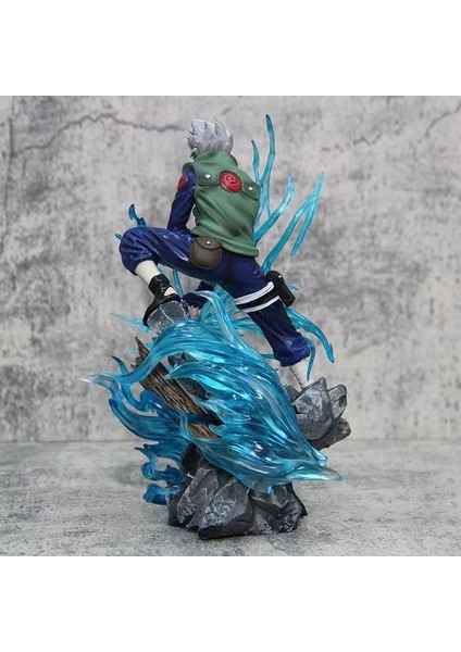 Naruto Figürü On Yıllık Hundred Ninja Kakashi Chidori Mavi Özel Efekt Anime Model Süsleri (Yurt Dışından) fırsatları