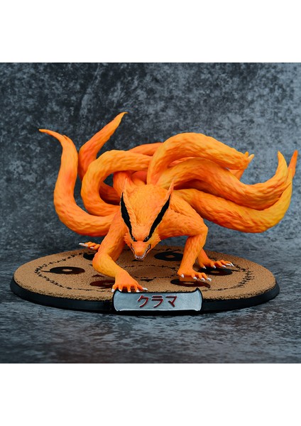 Anime Naruto Kuyruklu Canavar Serisi Dokuz Kuyruklu Şeytan Tilki Dokuz Lama Sahne Heykeli Figürü (Yurt Dışından) fiyatları