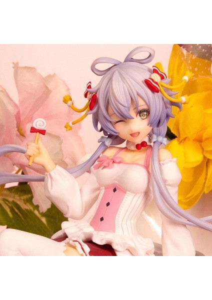 Hatsune Miku Figürü Şeker Luo Tianyi Iki Boyutlu Güzel Kız Masaüstü Süsleri (Yurt Dışından) modelleri