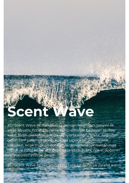 Xcı Scent Wave 100 ml Çubuklu Ortam Kokusu modelleri