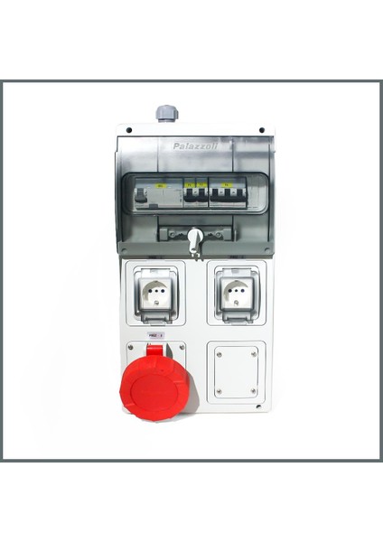 IP66 Kombinasyon Panosu 1AD. 5X32A 2AD. Schuko Priz fiyatları