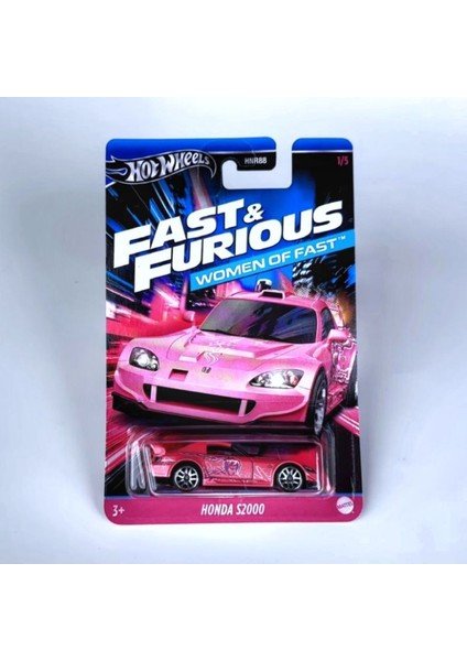 Fast And Furious Women Of Fast ( 2024 ) 5'li Set ( Hızlı ve Öfkeli Beşli Set Model Araba )