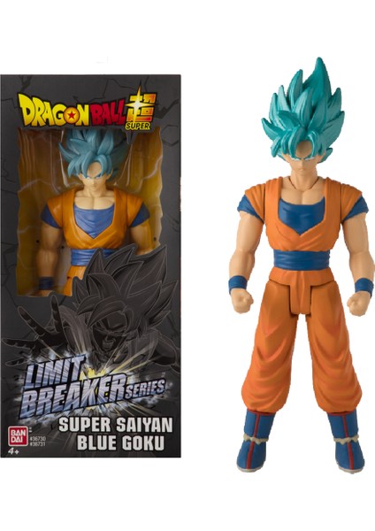 30 cm Dragon Ball Super Saiyan Blue Goku Figür - Limit Breakers Serisi