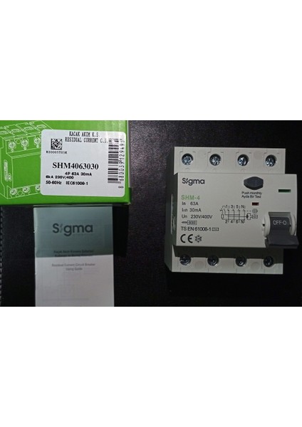 SHM4063030-SHM 4p 30MA 63A 6ka Kaçak Akım Koruma Şalteri(Kaçak Akım Rölesi) modelleri