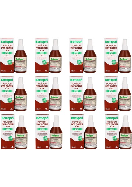 Aqua - Batikon 100 ml Sprey - 12 Adet