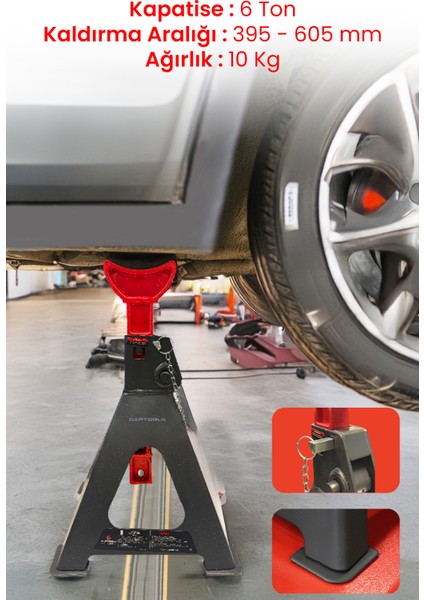 6 Ton Kriko Standı GPT108 fırsatları