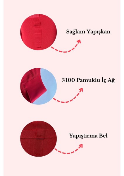 Kadın Yapıştırma Lazer Kesim Külot 5 Li Set- KTS4056 fiyatları